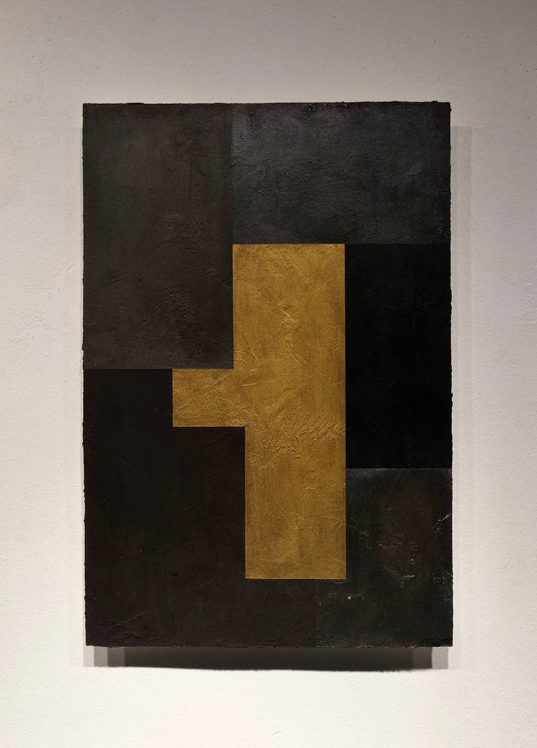 Original Abstract Expressionism Abstract Painting by Luca Brandi