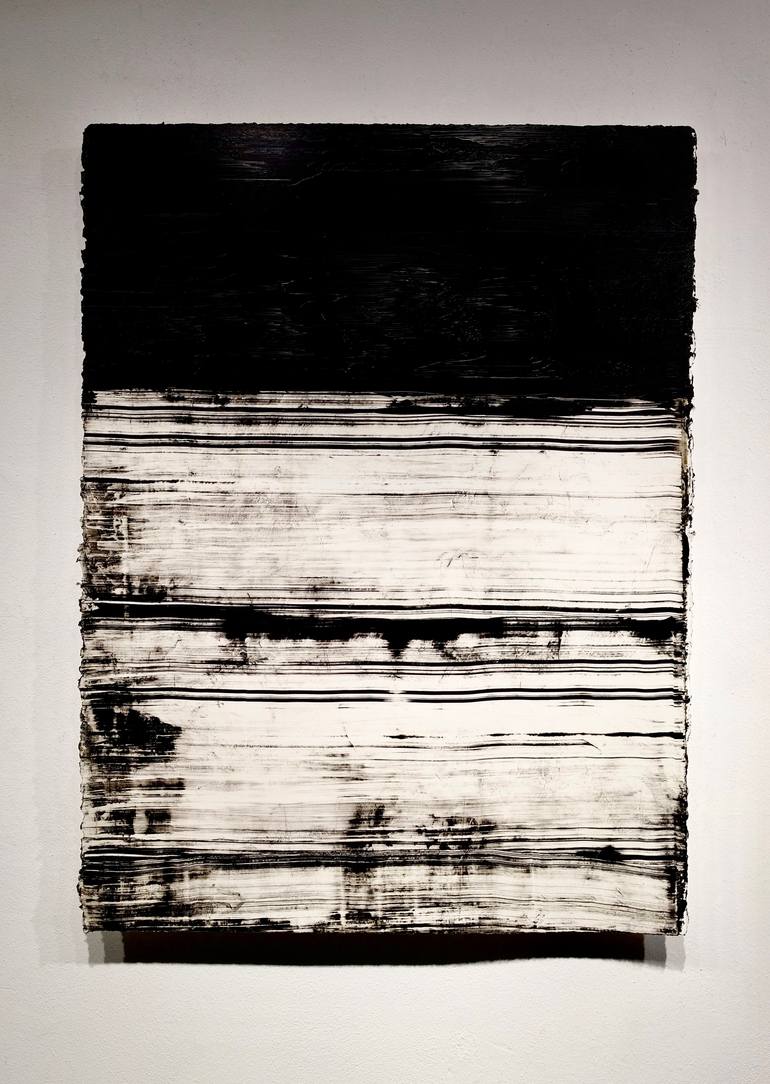 Original Abstract Expressionism Abstract Painting by Luca Brandi