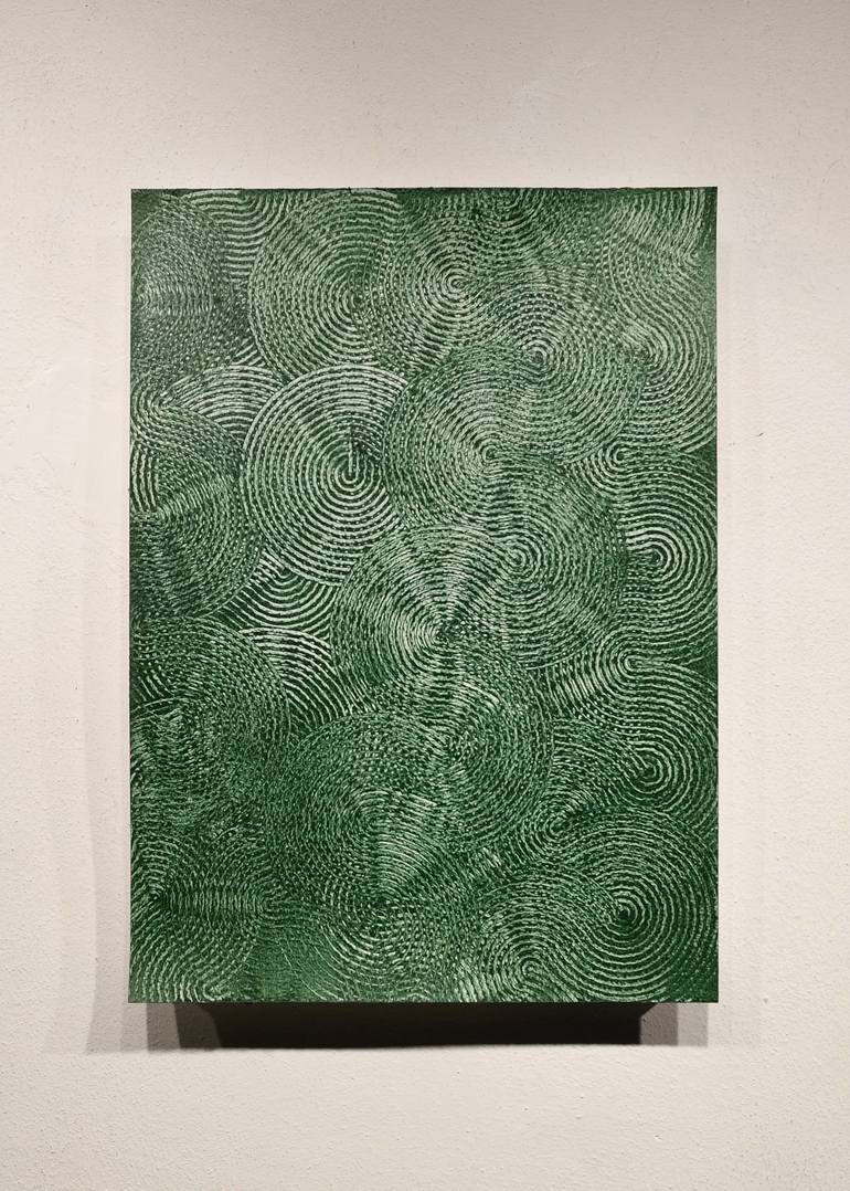 Original Abstract Expressionism Abstract Painting by Luca Brandi