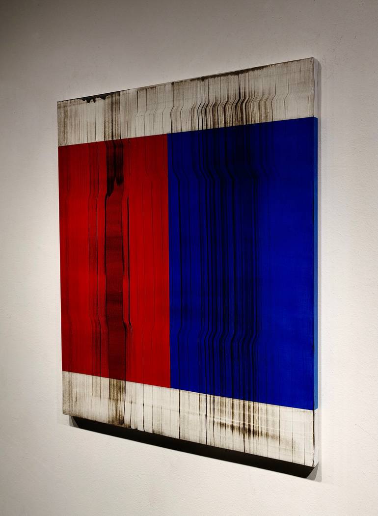 Original Abstract Expressionism Abstract Painting by Luca Brandi