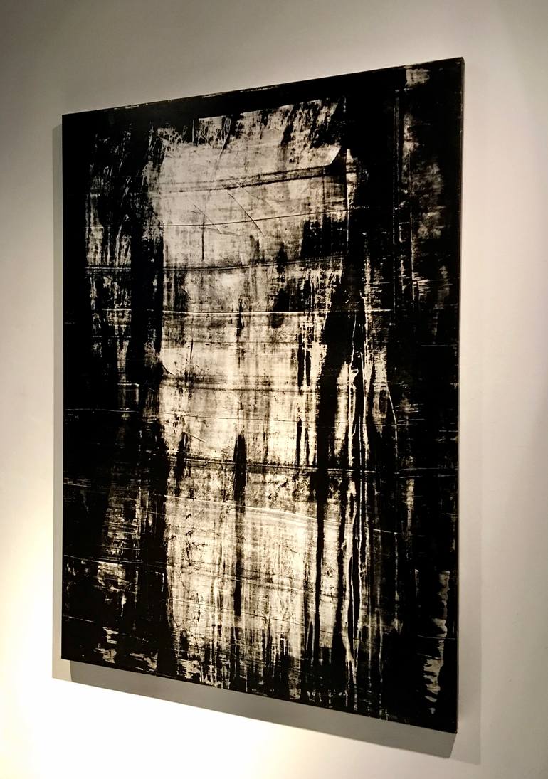 Original Abstract Expressionism Abstract Painting by Luca Brandi