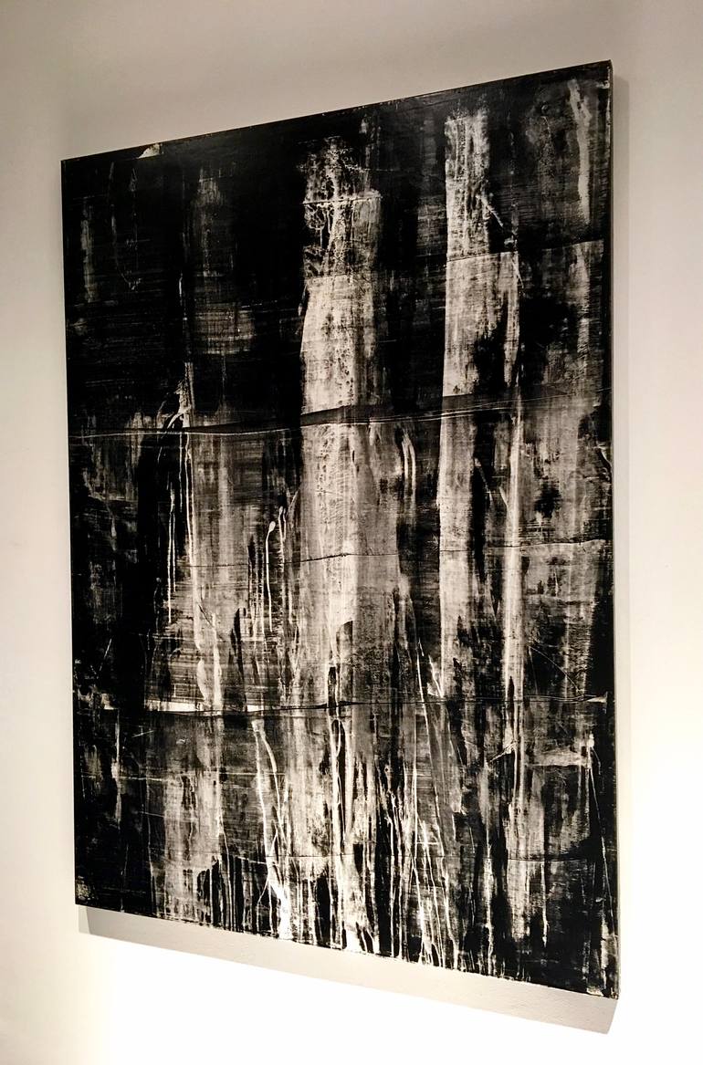 Original Abstract Expressionism Abstract Painting by Luca Brandi