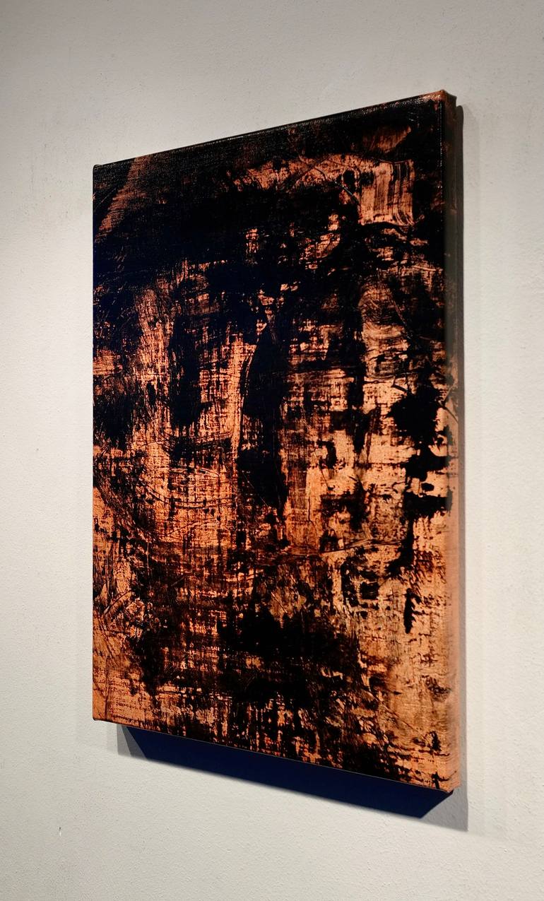 Original Abstract Expressionism Abstract Painting by Luca Brandi