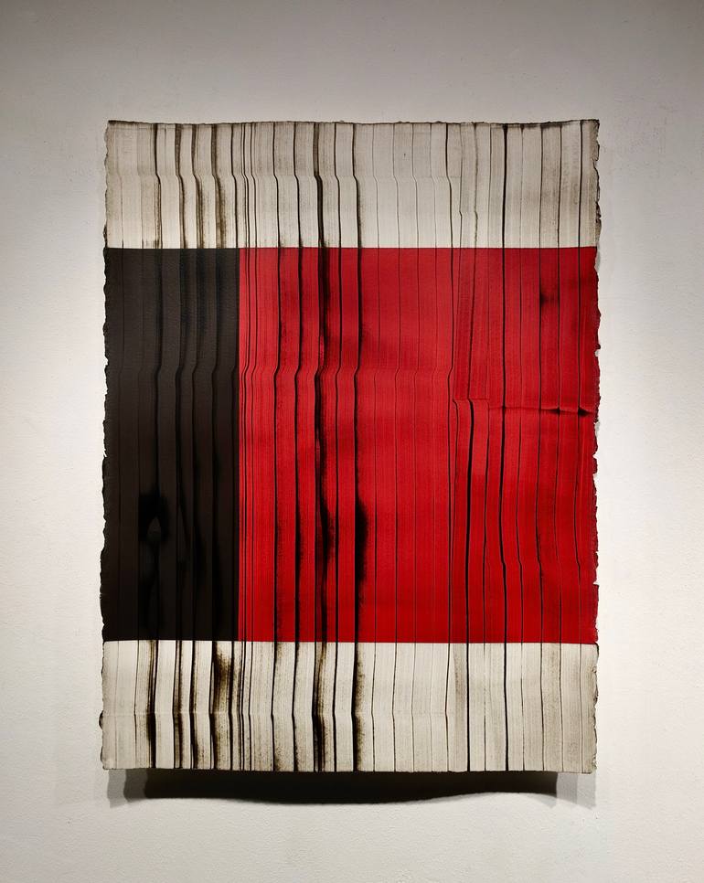 Original Abstract Expressionism Abstract Painting by Luca Brandi