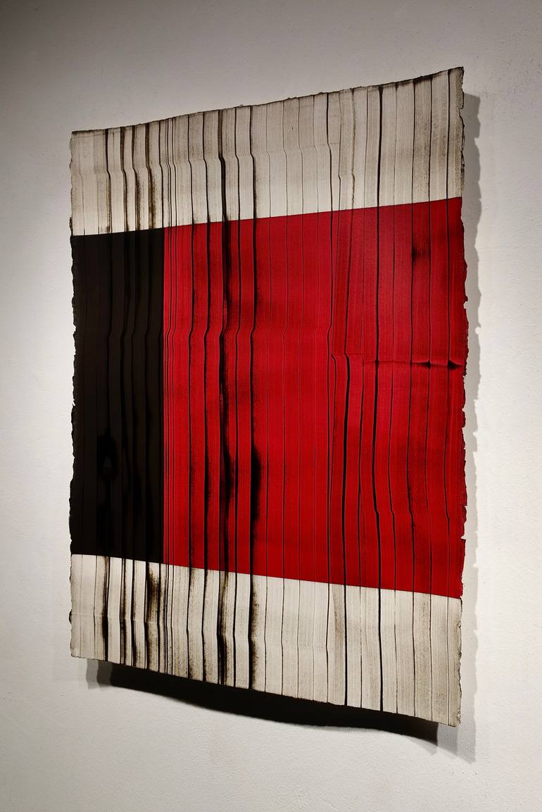 Original Abstract Expressionism Abstract Painting by Luca Brandi