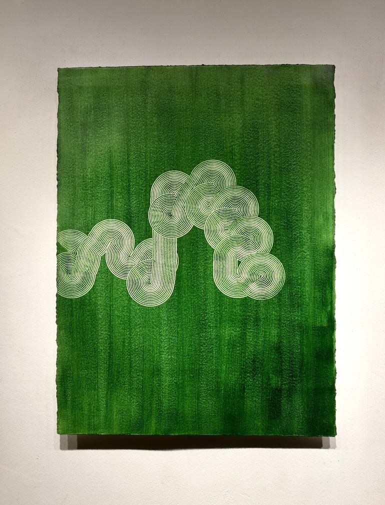 Original Abstract Expressionism Abstract Painting by Luca Brandi