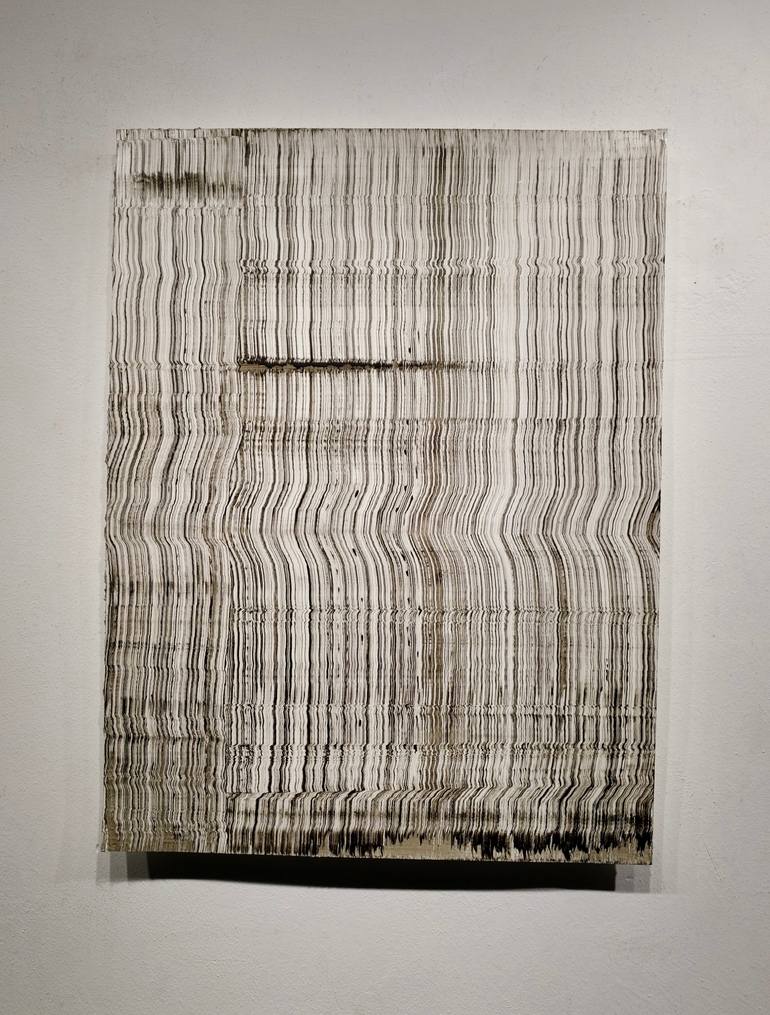 Original Abstract Expressionism Abstract Painting by Luca Brandi