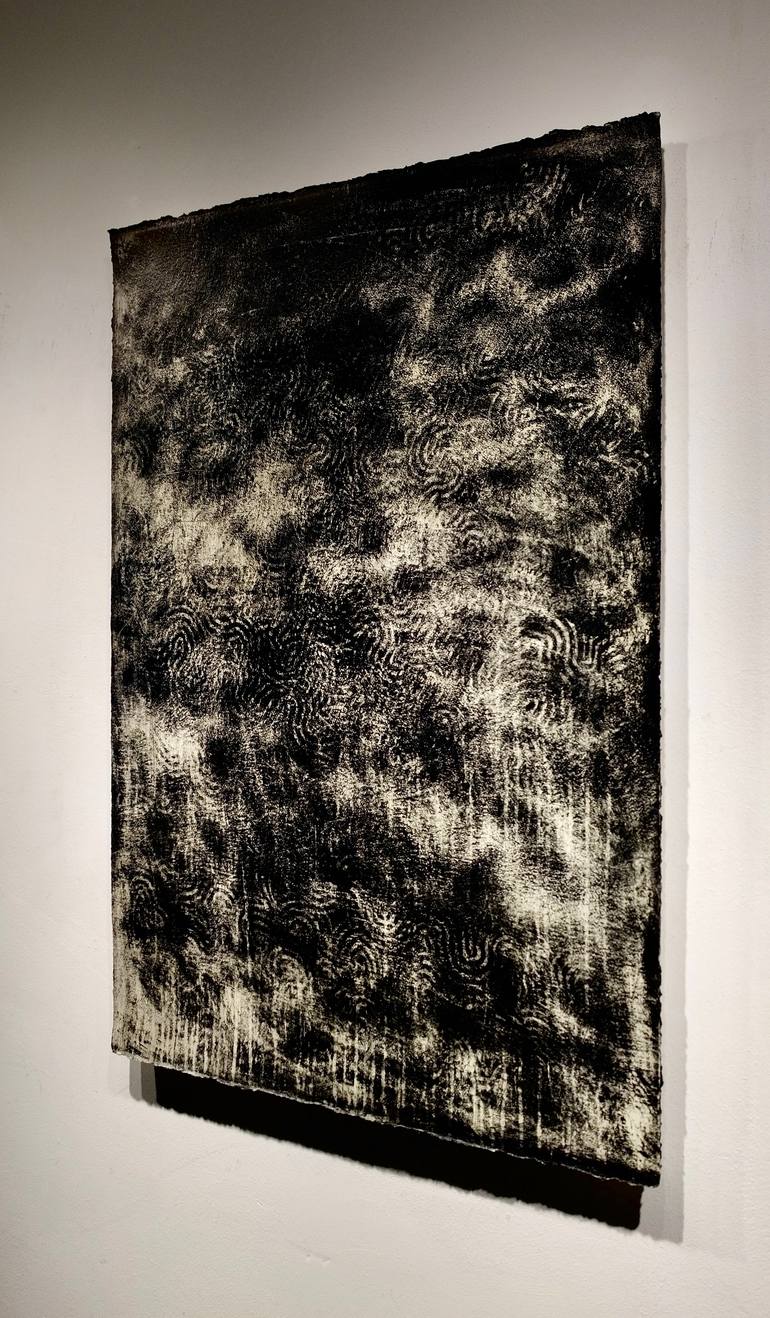 Original Abstract Expressionism Abstract Painting by Luca Brandi