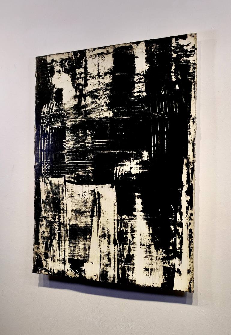 Original Abstract Expressionism Abstract Painting by Luca Brandi
