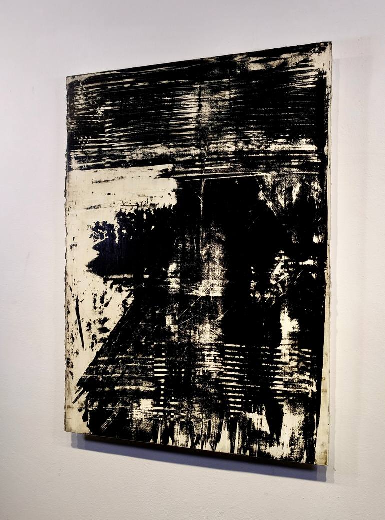 Original Abstract Expressionism Abstract Painting by Luca Brandi