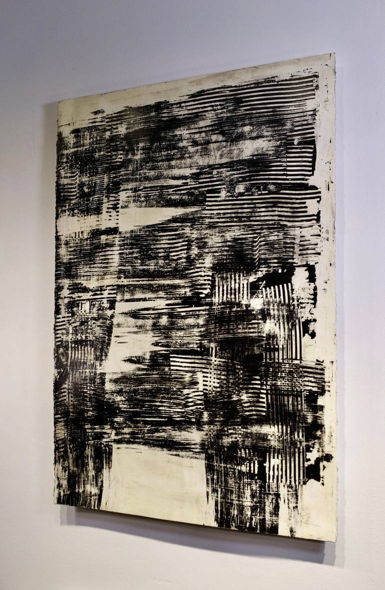 Original Abstract Expressionism Abstract Painting by Luca Brandi