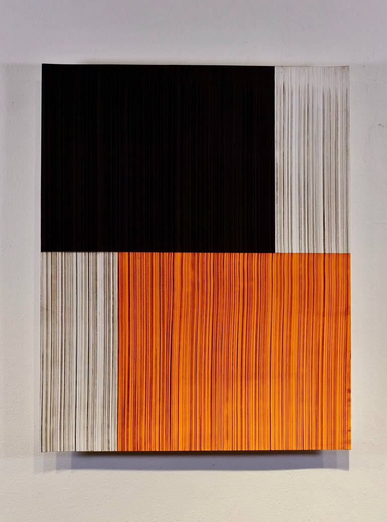 Original Abstract Expressionism Abstract Painting by Luca Brandi