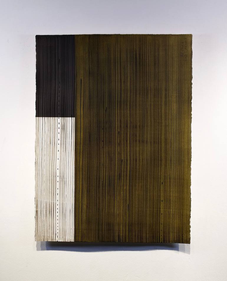 Original Abstract Expressionism Abstract Painting by Luca Brandi