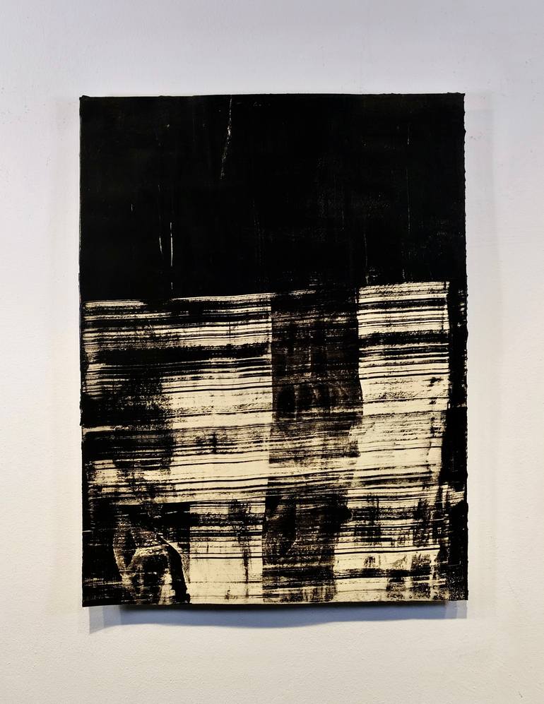 Original Abstract Expressionism Abstract Painting by Luca Brandi