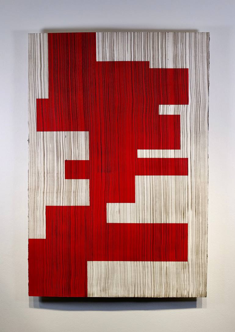 Original Minimalism Abstract Painting by Luca Brandi