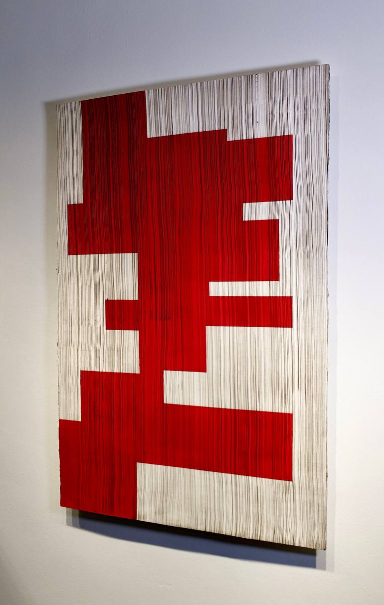 Original Minimalism Abstract Painting by Luca Brandi