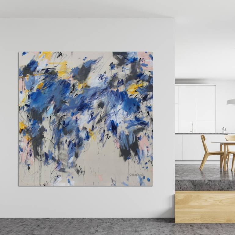 Original Abstract Expressionism Abstract Paintings by Daniela Schweinsberg