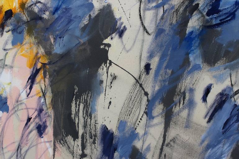 Original Abstract Expressionism Abstract Painting by Daniela Schweinsberg