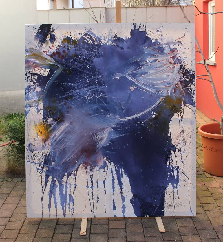 Original Contemporary Abstract Painting by Daniela Schweinsberg