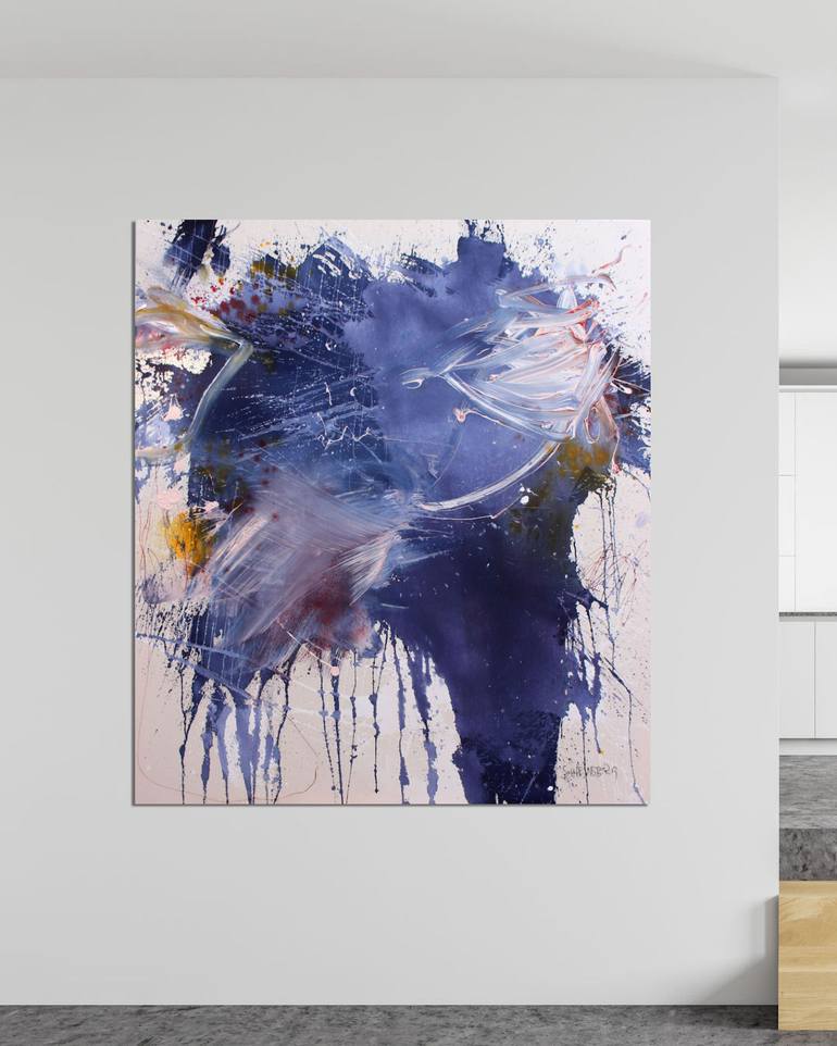 Original Contemporary Abstract Painting by Daniela Schweinsberg