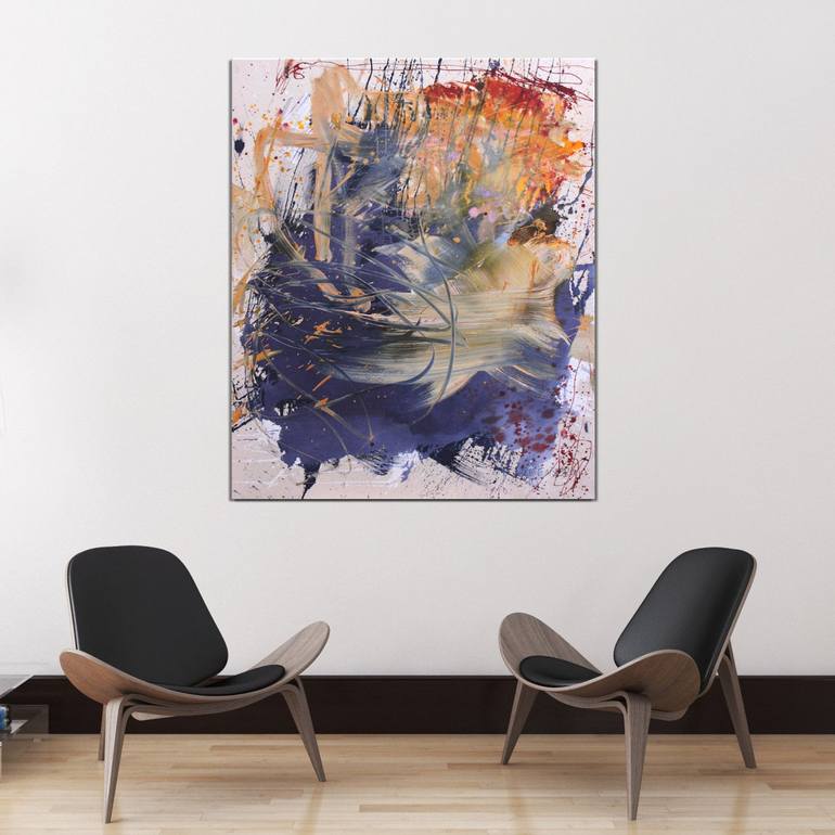 Original Contemporary Abstract Painting by Daniela Schweinsberg