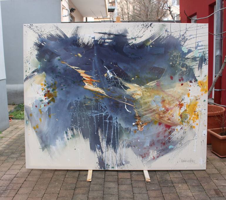 Original Abstract Painting by Daniela Schweinsberg