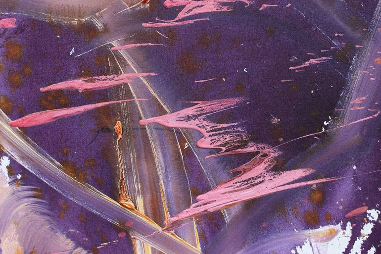 Original Abstract Expressionism Abstract Painting by Daniela Schweinsberg