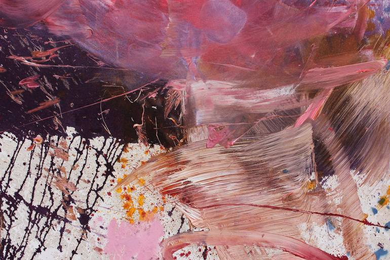 Original Abstract Expressionism Abstract Painting by Daniela Schweinsberg