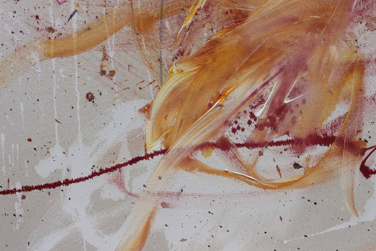 Original Abstract Expressionism Abstract Painting by Daniela Schweinsberg