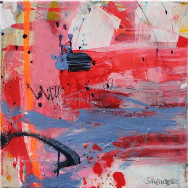 Original Abstract Expressionism Abstract Paintings by Daniela Schweinsberg