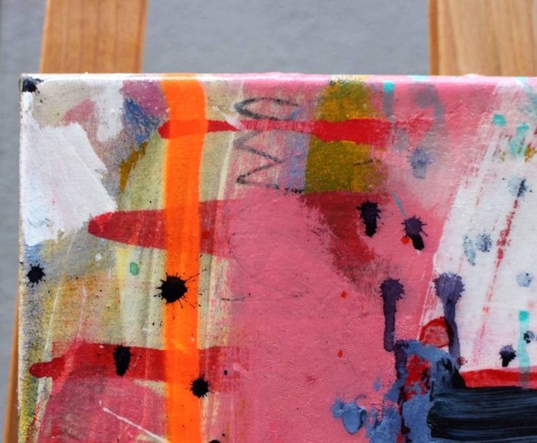 Original Abstract Beach Painting by Daniela Schweinsberg