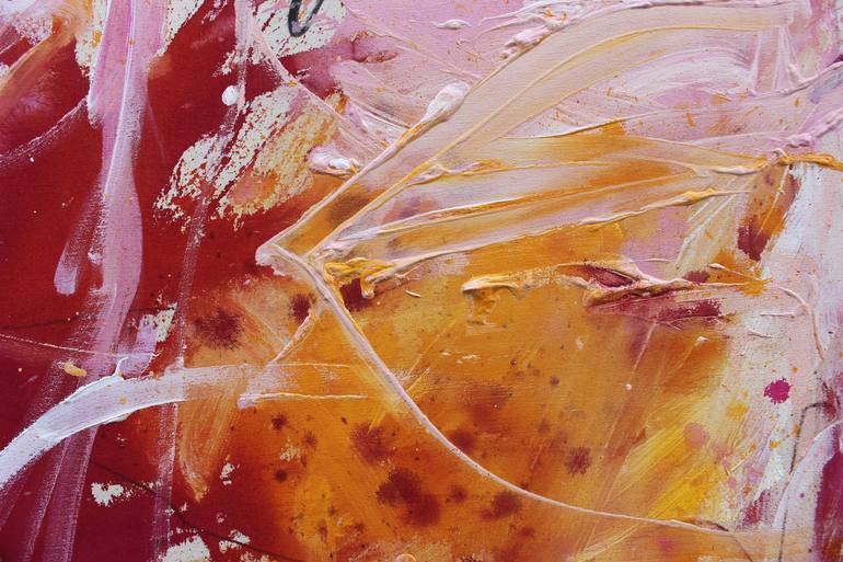 Original Abstract Expressionism Abstract Painting by Daniela Schweinsberg