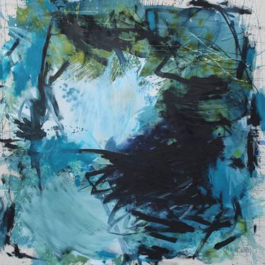 Original Abstract Expressionism Abstract Paintings by Daniela Schweinsberg