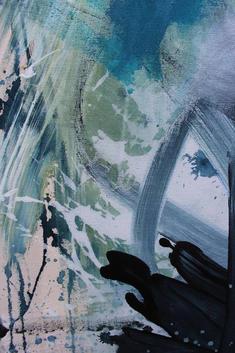 Original Abstract Seascape Painting by Daniela Schweinsberg