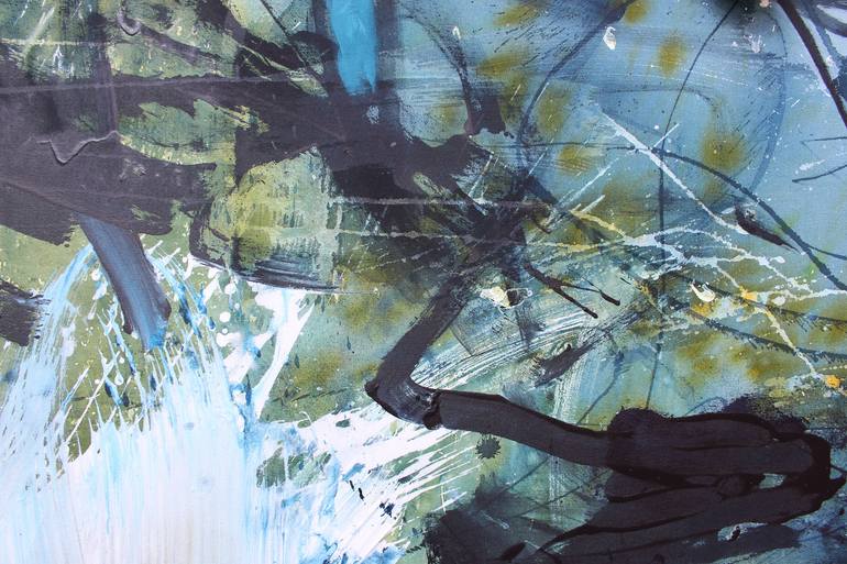 Original Abstract Seascape Painting by Daniela Schweinsberg