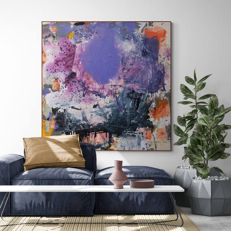 Original Contemporary Abstract Painting by Daniela Schweinsberg