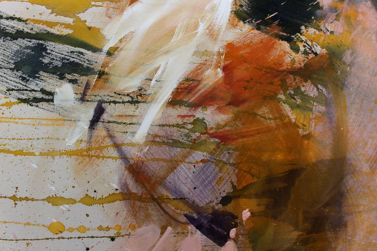 Original Abstract Expressionism Abstract Painting by Daniela Schweinsberg