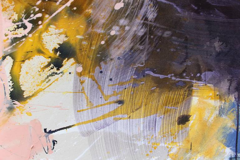 Original Abstract Expressionism Abstract Painting by Daniela Schweinsberg
