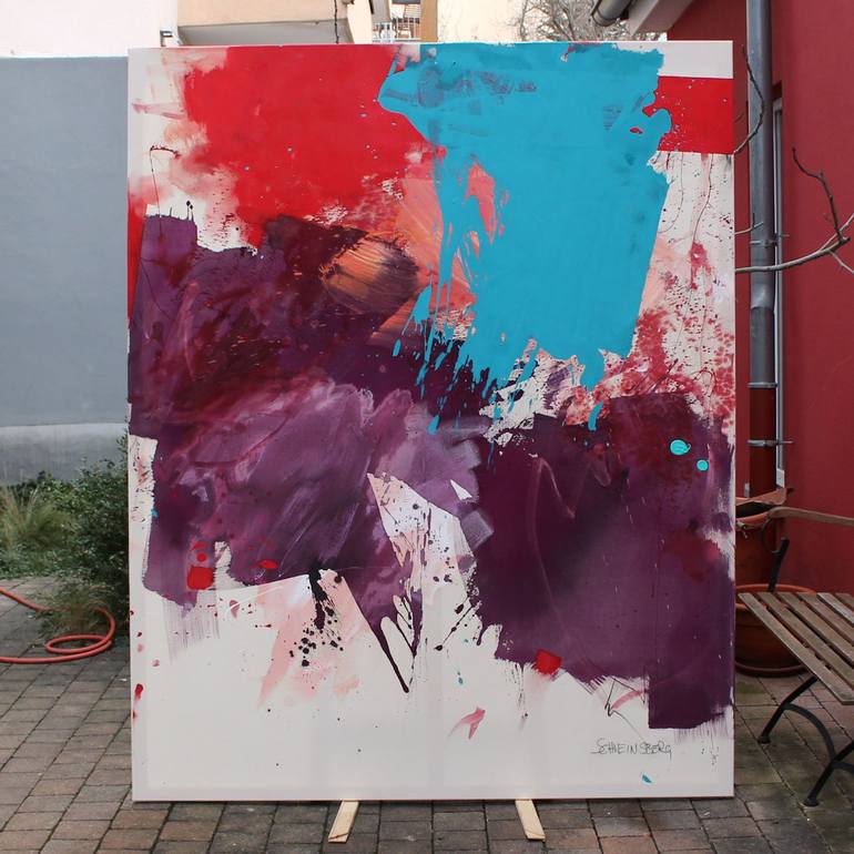 Original Abstract Painting by Daniela Schweinsberg