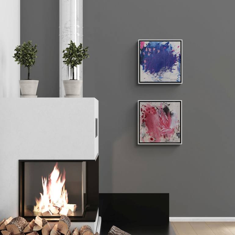 Original Abstract Painting by Daniela Schweinsberg