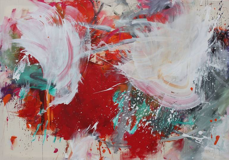 Original Contemporary Abstract Painting by Daniela Schweinsberg