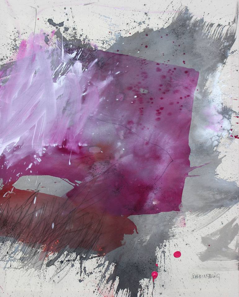 Original Abstract Expressionism Abstract Painting by Daniela Schweinsberg