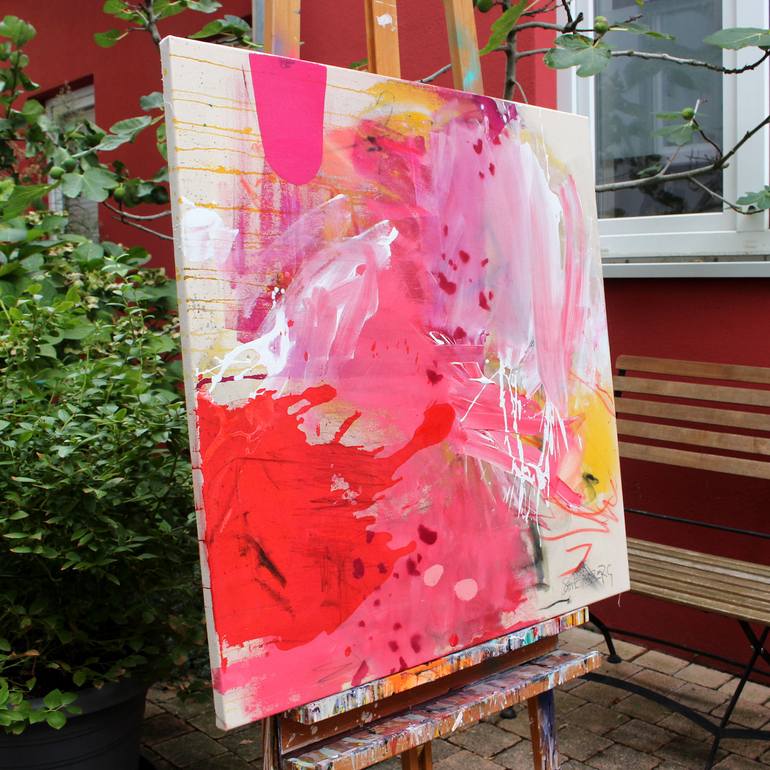 Original Contemporary Abstract Painting by Daniela Schweinsberg