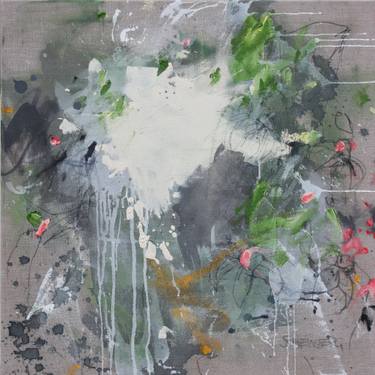 Original Abstract Floral Paintings by Daniela Schweinsberg