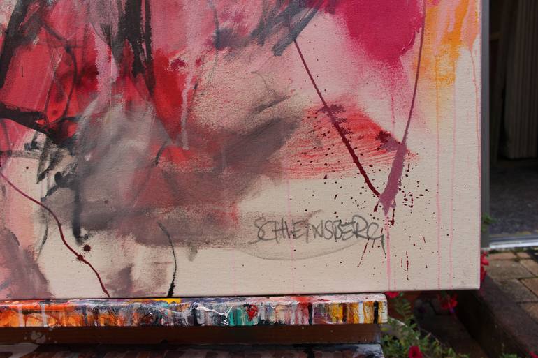 Original Abstract Expressionism Abstract Painting by Daniela Schweinsberg