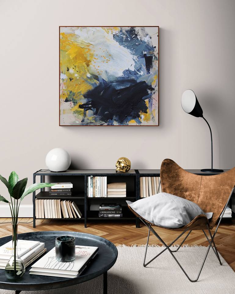 Original Abstract Seascape Painting by Daniela Schweinsberg