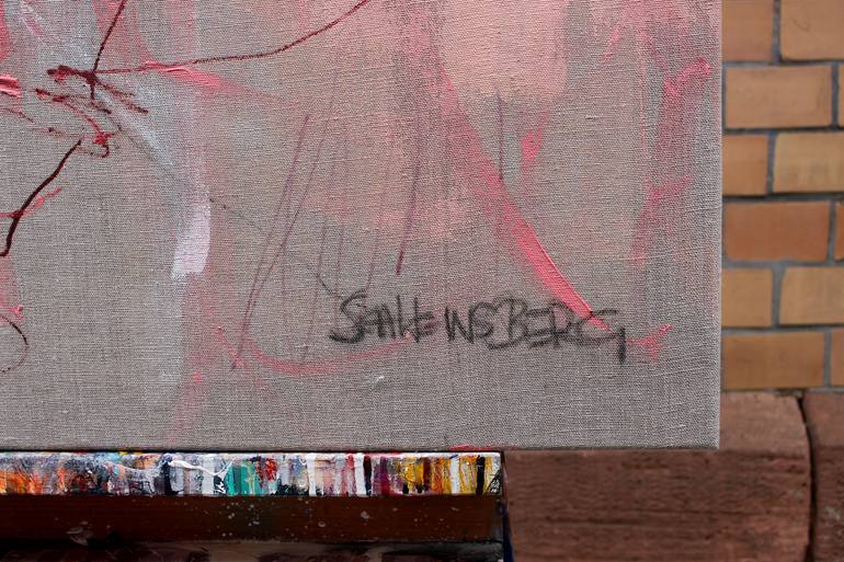 Original Abstract Expressionism Abstract Painting by Daniela Schweinsberg