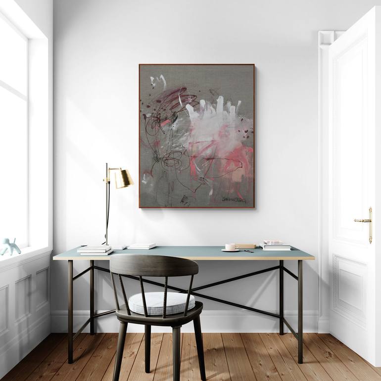Original Abstract Expressionism Abstract Painting by Daniela Schweinsberg