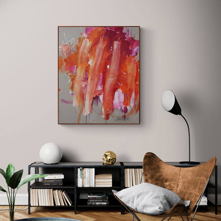 Original Abstract Landscape Painting by Daniela Schweinsberg