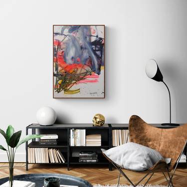 Original Street Art Abstract Painting by Daniela Schweinsberg